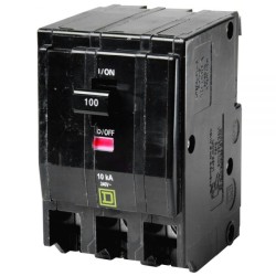 INTERRUPTOR TERMOMAGNETICO 3 POLOS 100A SQUARE D