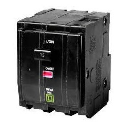 INTERRUPTOR TERMOMAGNETICO 3 POLOS 15A SQUARE D