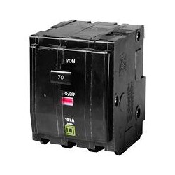 INTERRUPTOR TERMOMAGNETICO 3 POLOS 70A SQUARE D