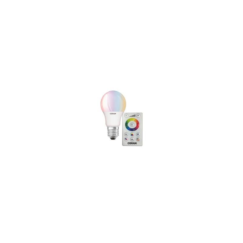 LAMPARA LED RGB CON CONTROL REMOTO 7.5W OSRAM