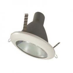 LUMINARIA DE EMPOTRAR CE18 ACABADO BLANCO 18W MEGAMEX