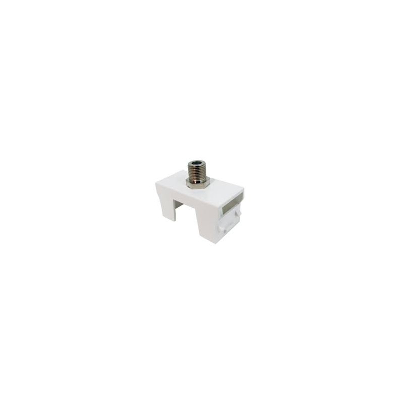MODULO COAXIAL COLOR BLANCO LINEA CIEN LEVITON