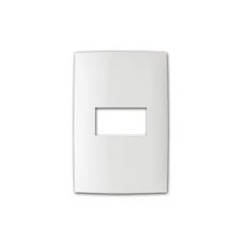 PLACA 1 MODULO COLOR BLANCO LINEA CIEN LEVITON