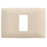PLACA 1 MODULO COLOR MARFIL LINEA CIEN LEVITON