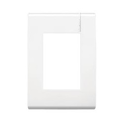 PLACA 3 MODULOS CON CHASIS E5N3PTL BLANCO MODUS PRO BTICINO