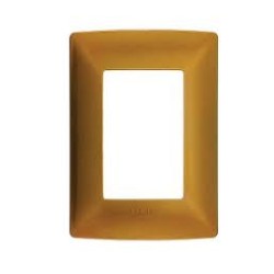 PLACA DE 3 MODULOS DE RESINA CON CHASIS QZ4803M3XOC COFRE MX BTICINO