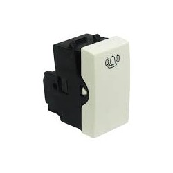 PULSADOR COLOR MARFIL LINEA CIEN LEVITON