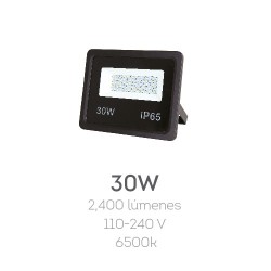 REFLECTOR LED 30W LUZ FRIA IP65 LED SOLUTIONS