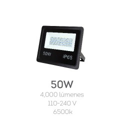 REFLECTOR LED 50W LUZ FRIA IP65 LED SOLUTIONS