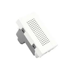 ZUMBADOR COLOR BLANCO 1 MODULO E2046PTL MODUS PRO BTICINO