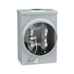 BASE PARA MEDIDOR 1 FASE 5 TERMINALES MS1005J SQUARE D