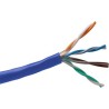 CABLE UTP CAT. 6E COLOR AZUL CONDUMEX