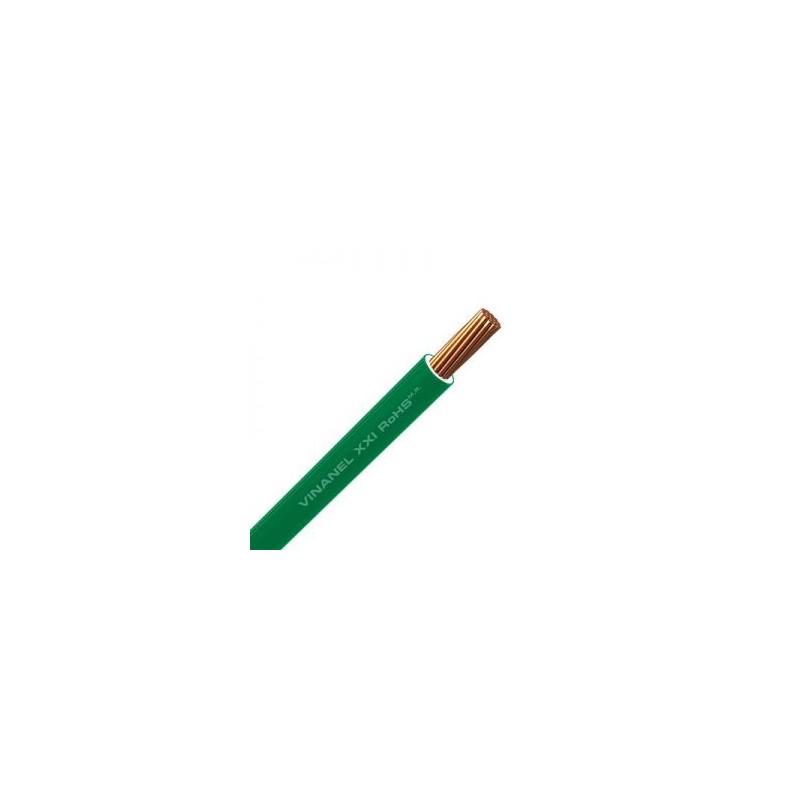 CABLE VINANEL THW-LS CAL. 10 COLOR VERDE CONDUMEX