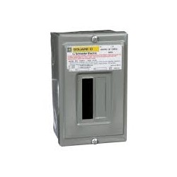 CENTRO DE CARGA 2 POLOS QOD2S SOBREPONER SQUARE D