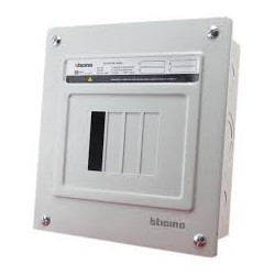 CENTRO DE CARGA 4 POLOS 60A EMPOTRAR BTPLUG BTICINO