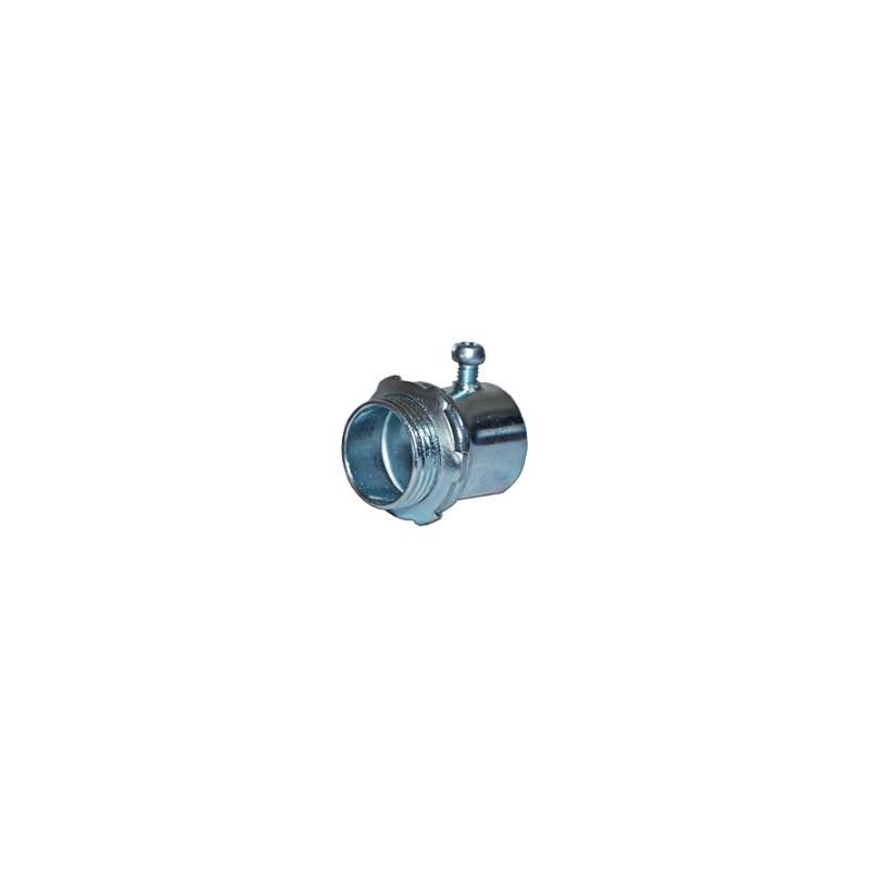 CONECTOR PARED DELGADA GALVANIZADO 1? ANCLO