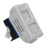 CONECTOR RJ45 CATEGORÍA 6 COLOR BLANCO 1 MODULO QZ5979C6 MX BTICINO