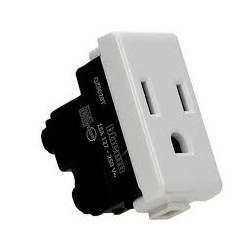 CONTACTO POLARIZADO 1 MODULO COLOR BLANCO QZ5028T MX BTICINO