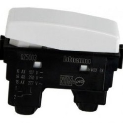 INTERRUPTOR 3 VIAS COLOR BLANCO 1 MODULO QZ5003 MX BTICINO