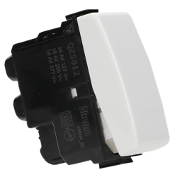 INTERRUPTOR 4 VIAS COLOR BLANCO 1 MODULO QZ5012 MX BTICINO